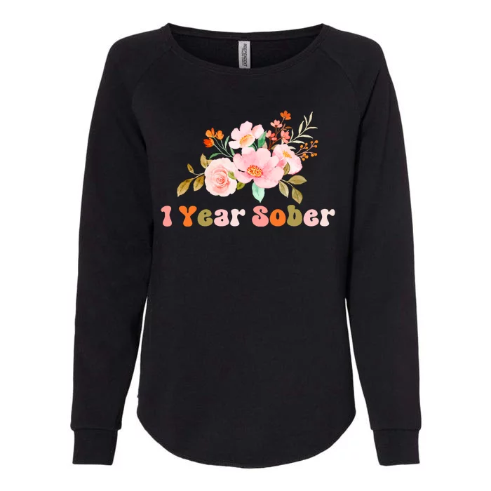 1 Year Sober Gift Sober Anniversary Gift Sobriety Gift Recovery Soberversary Womens California Wash Sweatshirt