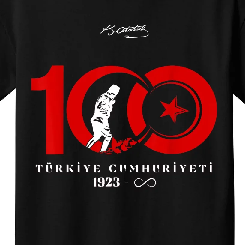 100 Yil TüRkiye Cumhuriyeti 1923 Kids T-Shirt