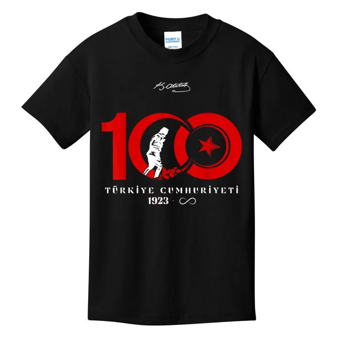 100 Yil TüRkiye Cumhuriyeti 1923 Kids T-Shirt