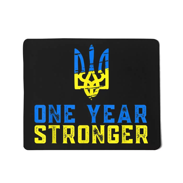 1 Year War Anniversary In Ukraine, Stand With Ukraine Mousepad