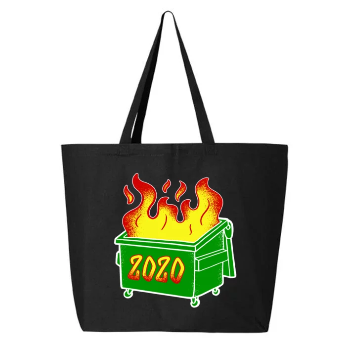 2020 Dumpster Fire Funny Disaster 25L Jumbo Tote