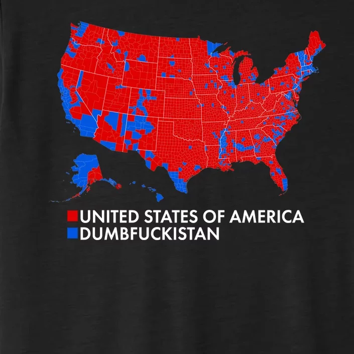 2020 Election Electoral Map Pro Trump ChromaSoft Performance T-Shirt