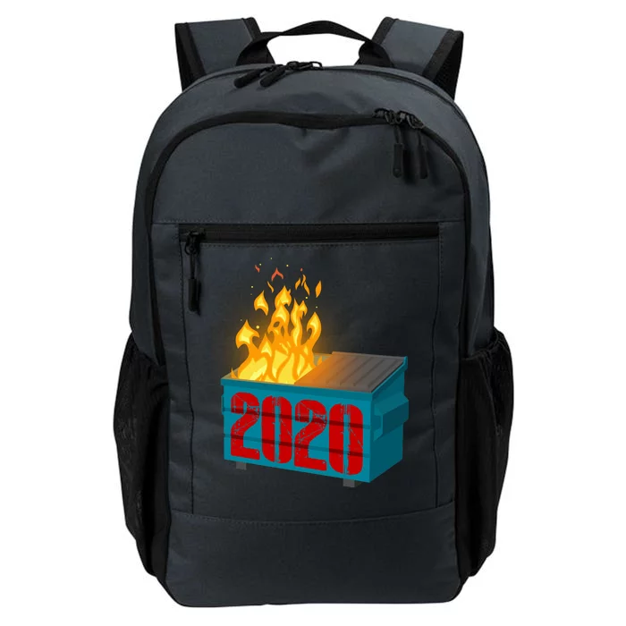 2020 Sucks A Dumpster Fire Daily Commute Backpack