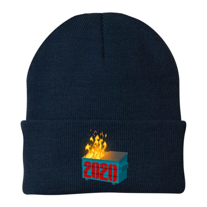 2020 Sucks A Dumpster Fire Knit Cap Winter Beanie