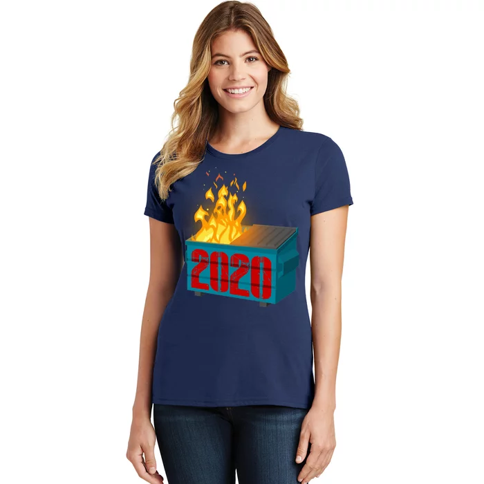 2020 Sucks A Dumpster Fire Women's T-Shirt