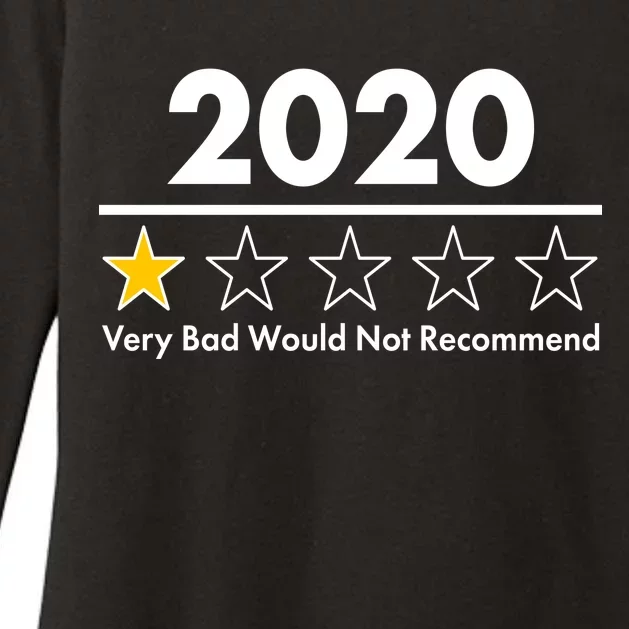 2020 Sucks One Star Rating Very Bad Womens CVC Long Sleeve Shirt