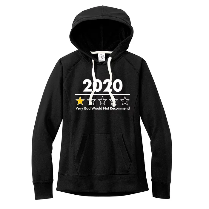 2020 Sucks One Star Rating Very Bad Women's Fleece Hoodie