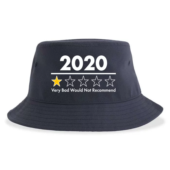 2020 Sucks One Star Rating Very Bad Sustainable Bucket Hat