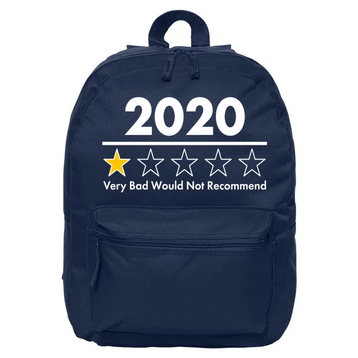 2020 Sucks One Star Rating Very Bad 16 in Basic Backpack