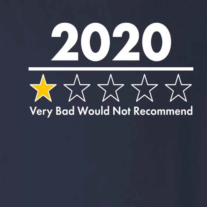 2020 Sucks One Star Rating Very Bad Toddler Long Sleeve Shirt