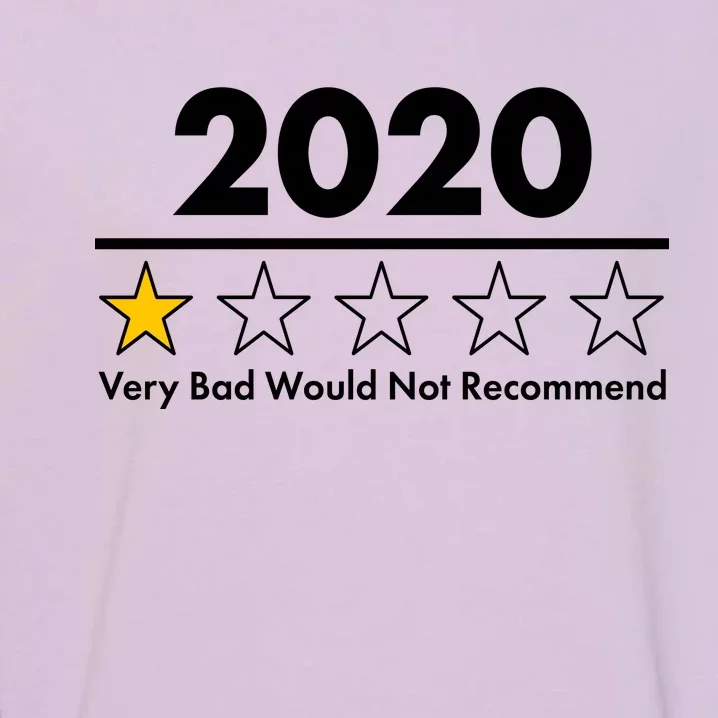 2020 Sucks One Star Rating Very Bad Garment-Dyed Sweatshirt