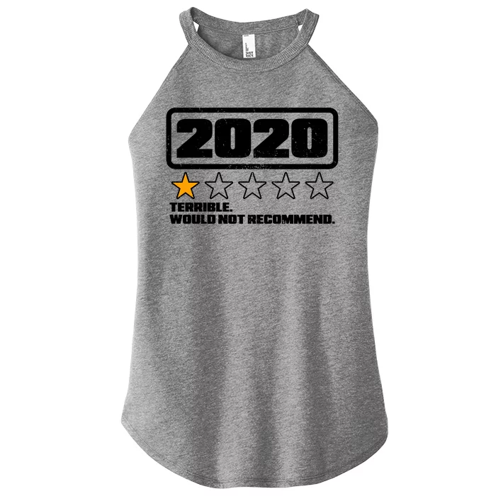 2020 Terrible Would Not Recommend One Star Rating Women’s Perfect Tri Rocker Tank