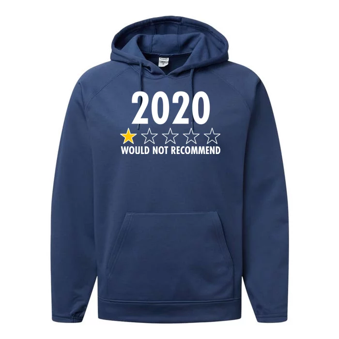 2020 Would Not Recommend One Star Review Performance Fleece Hoodie