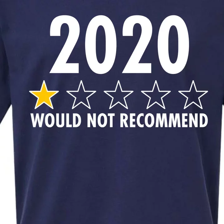 2020 Would Not Recommend One Star Review Sueded Cloud Jersey T-Shirt