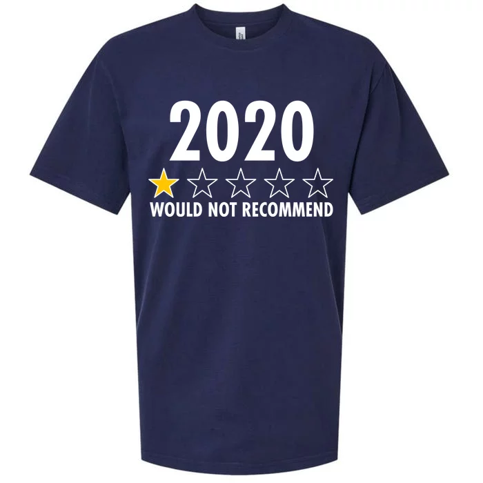 2020 Would Not Recommend One Star Review Sueded Cloud Jersey T-Shirt