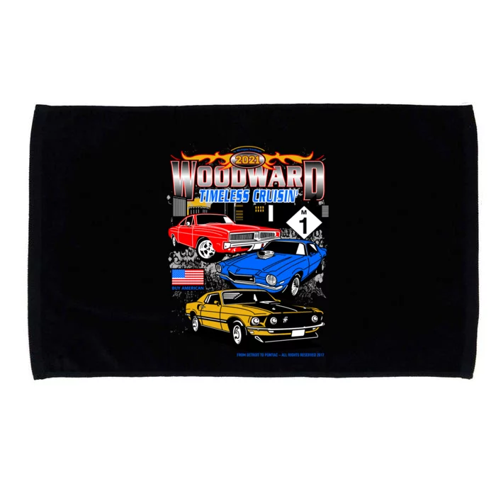 2021 Woodward Timeless Muscle Microfiber Hand Towel