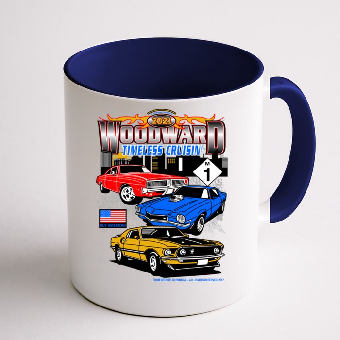 2021 Woodward Timeless Muscle Front & Back Coffee Mug