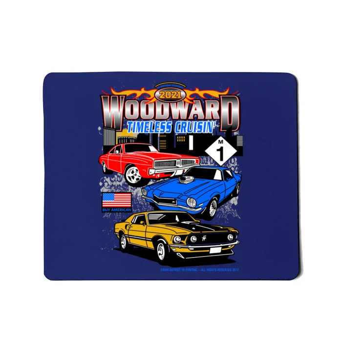 2021 Woodward Timeless Muscle Mousepad