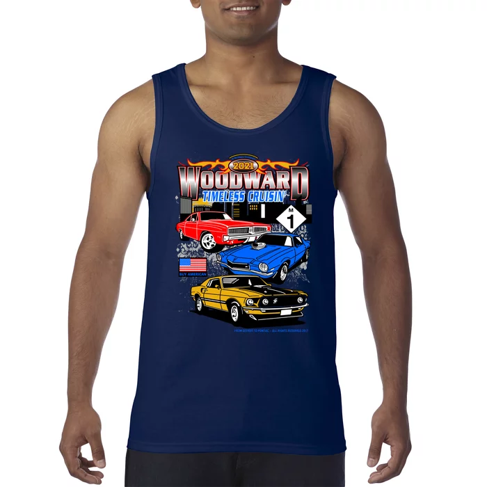 2021 Woodward Timeless Muscle Tank Top