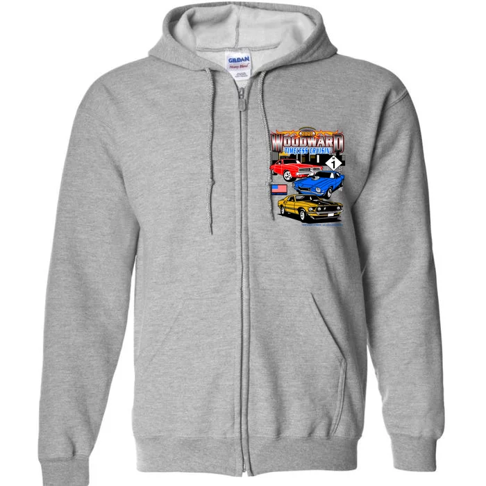 2021 Woodward Timeless Muscle Full Zip Hoodie