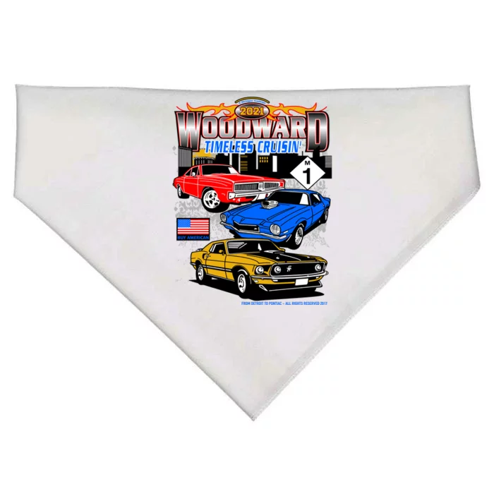 2021 Woodward Timeless Muscle USA-Made Doggie Bandana