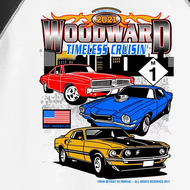 2021 Woodward Timeless Muscle Toddler Fine Jersey T-Shirt