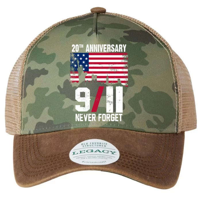 20th Anniversary Never Forget 9/11 September 11th Legacy Tie Dye Trucker Hat