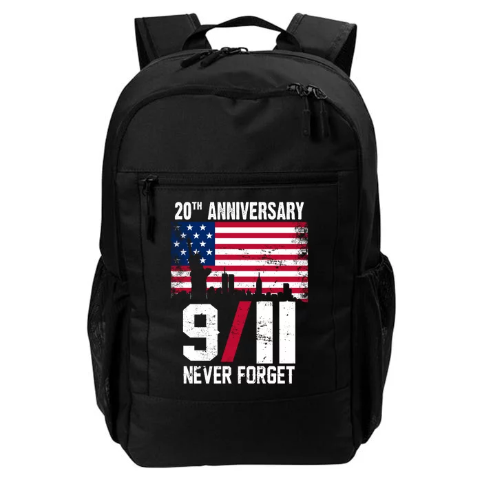 20th Anniversary Never Forget 9/11 September 11th Daily Commute Backpack