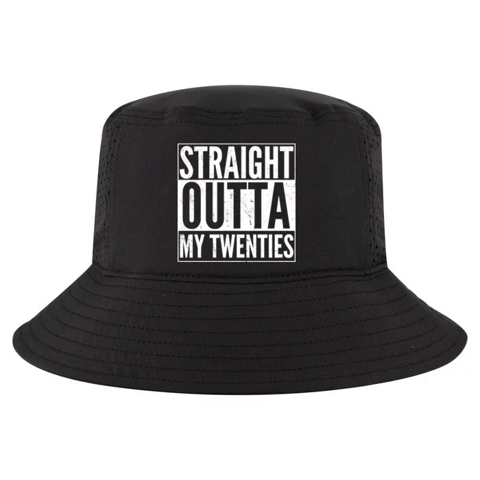 20th Birthday - Straight Outta My Twenties Cool Comfort Performance Bucket Hat