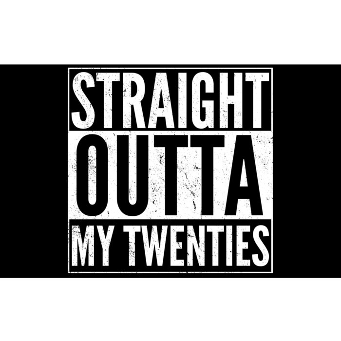 20th Birthday - Straight Outta My Twenties Bumper Sticker