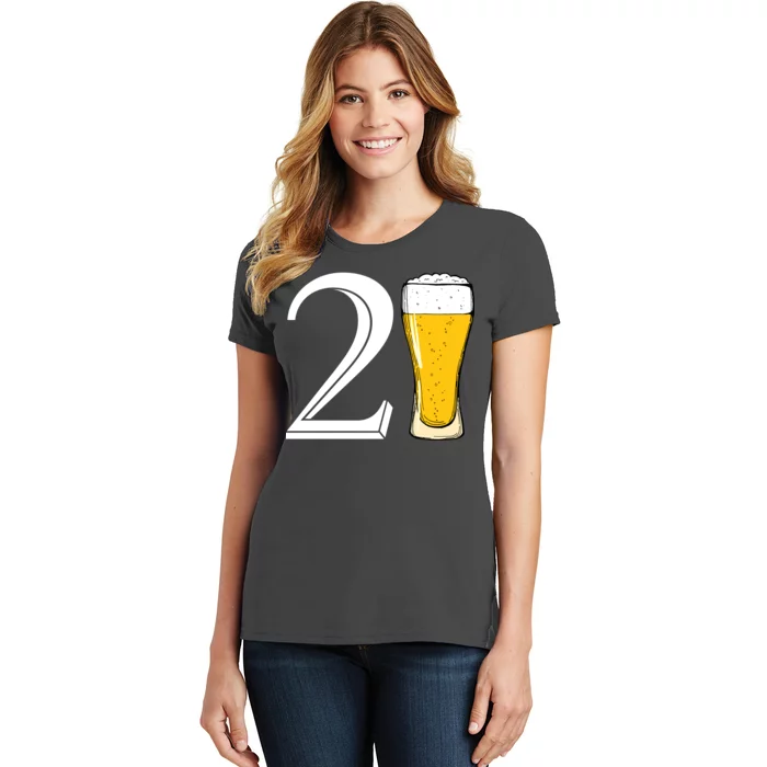 21st Birthday Funny Beer Women's T-Shirt