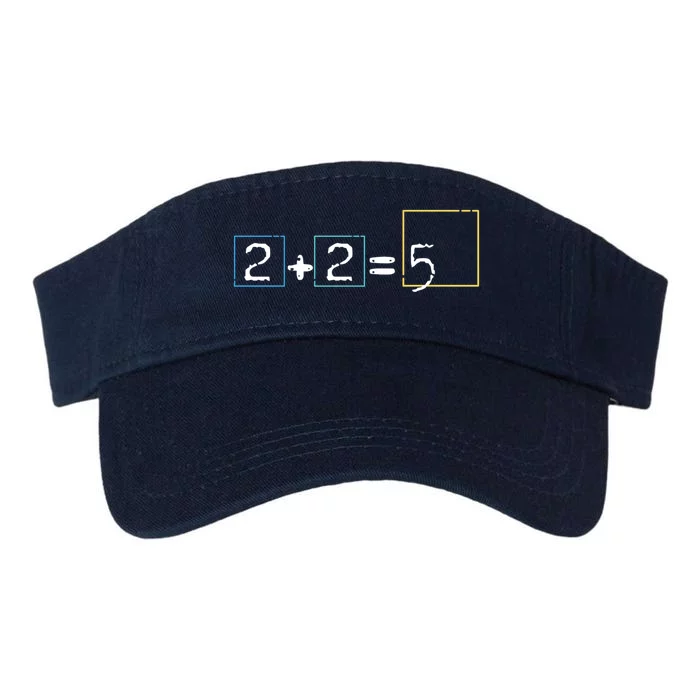 2+2=5 Valucap Bio-Washed Visor