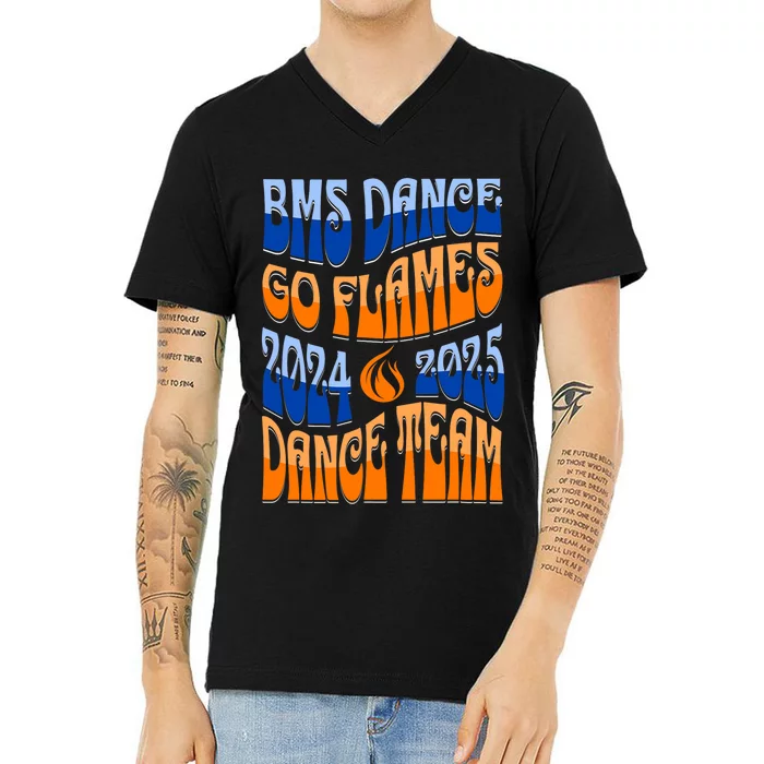 2024 2025 Bms Dance Team V-Neck T-Shirt