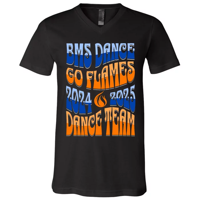 2024 2025 Bms Dance Team V-Neck T-Shirt