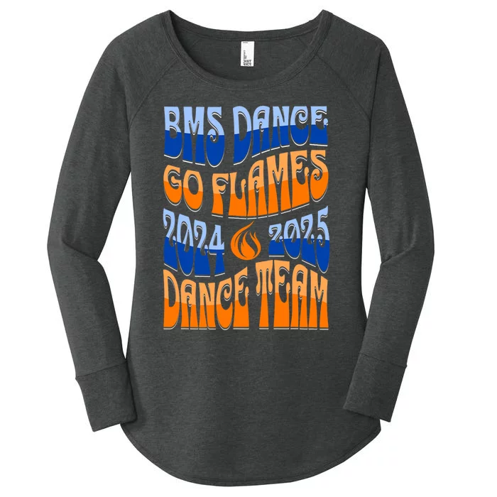 2024 2025 Bms Dance Team Women's Perfect Tri Tunic Long Sleeve Shirt