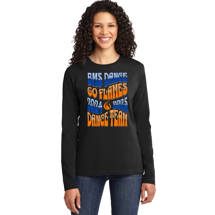 2024 2025 Bms Dance Team Ladies Long Sleeve Shirt