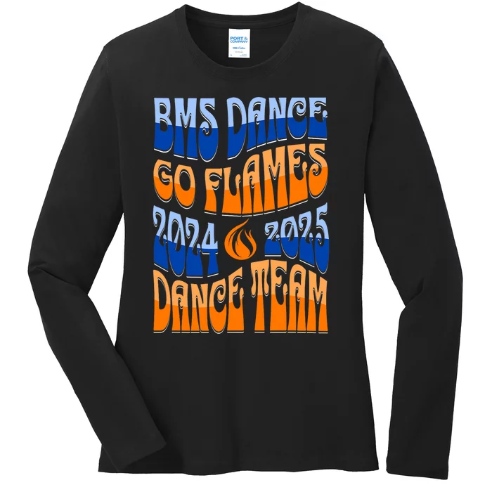 2024 2025 Bms Dance Team Ladies Long Sleeve Shirt