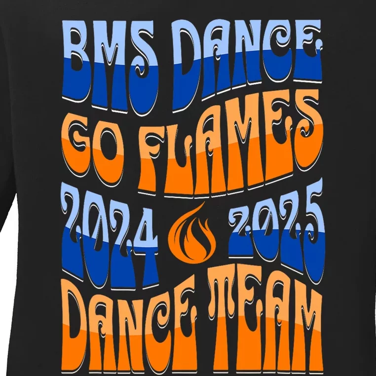 2024 2025 Bms Dance Team Ladies Long Sleeve Shirt