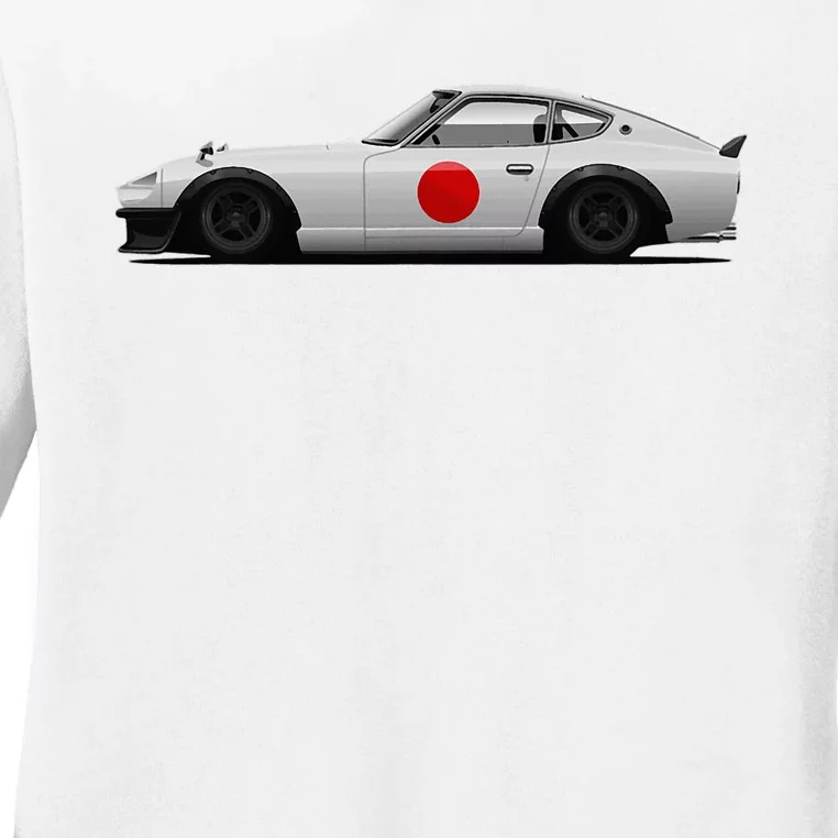 280z 240z S30 Sports Car Ladies Long Sleeve Shirt