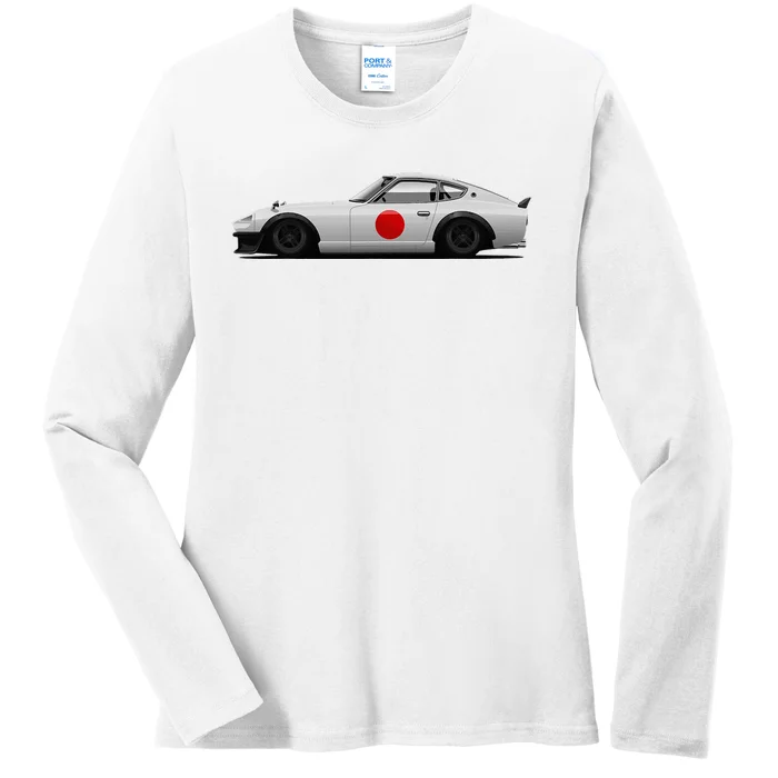 280z 240z S30 Sports Car Ladies Long Sleeve Shirt