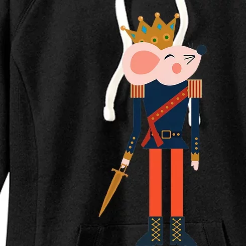 2 5 Matching Family King Rat Princess Nutcracker Ballet Women's Fleece Hoodie