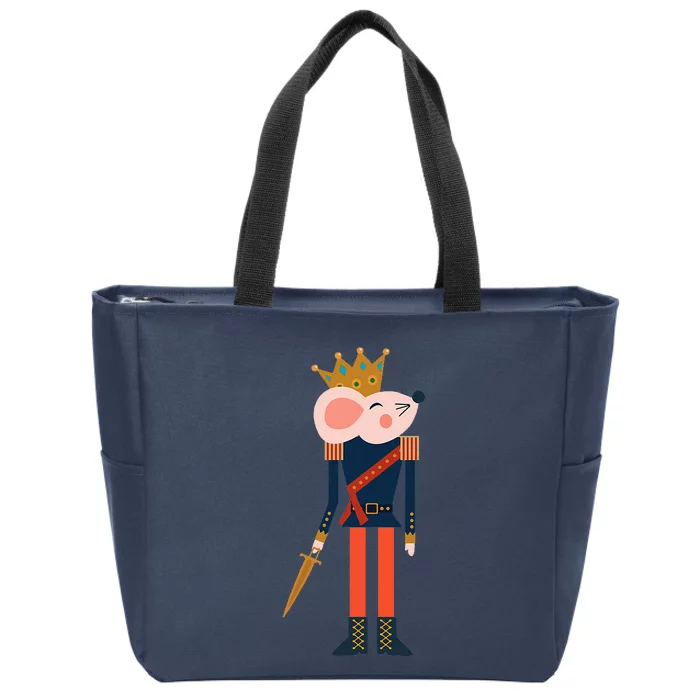 2 5 Matching Family King Rat Princess Nutcracker Ballet Zip Tote Bag