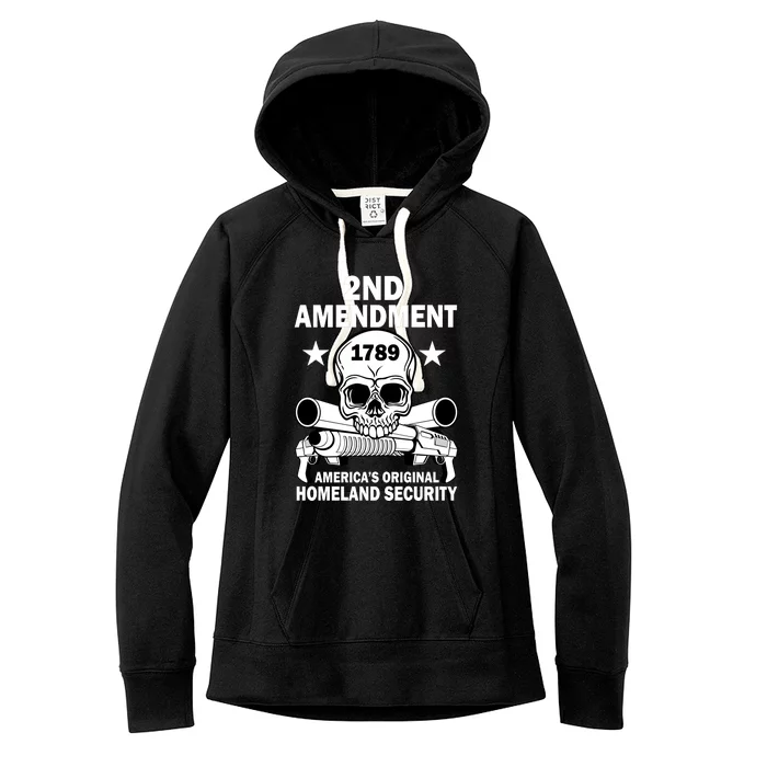 2nd Amendment 1789 Women's Fleece Hoodie