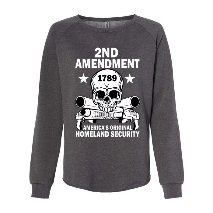 2nd Amendment 1789 Womens California Wash Sweatshirt