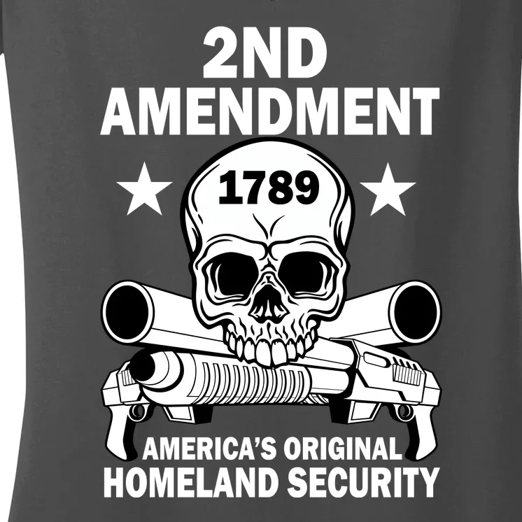 2nd Amendment 1789 Women's V-Neck T-Shirt