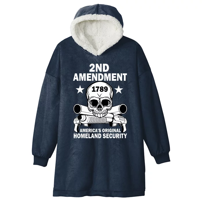 2nd Amendment 1789 Hooded Wearable Blanket