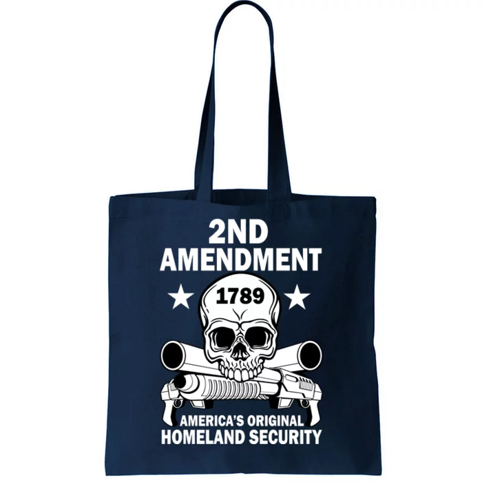 2nd Amendment 1789 Tote Bag