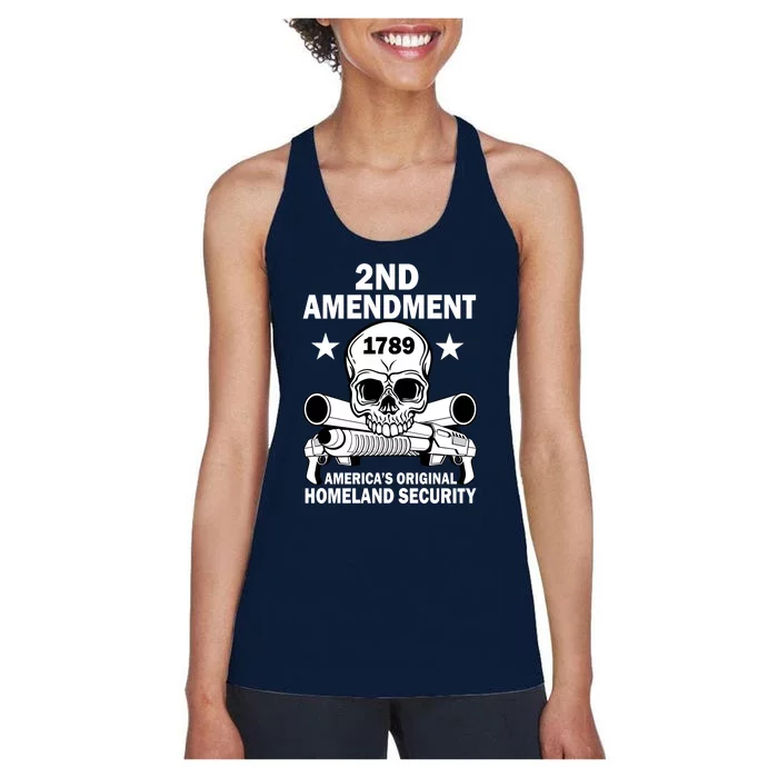 2nd Amendment 1789 Women's Racerback Tank