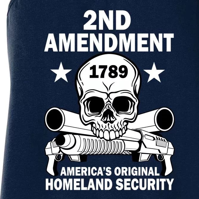 2nd Amendment 1789 Women's Racerback Tank