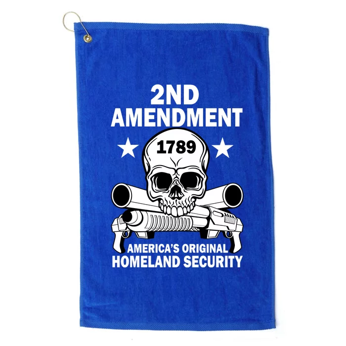 2nd Amendment 1789 Platinum Collection Golf Towel